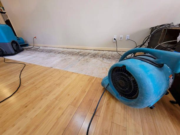 Professional Flood Damage Cleanup technician working in Crouse, NC